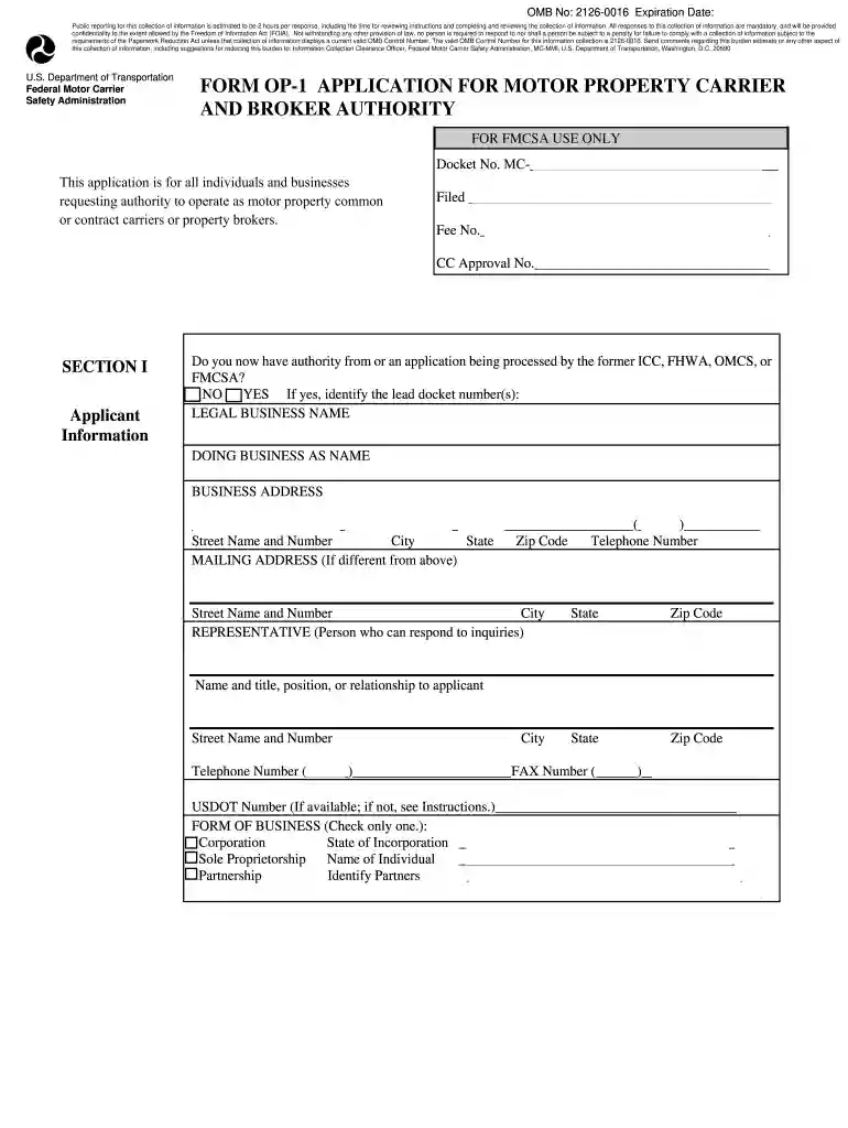 form op 1 Preview on Page 1