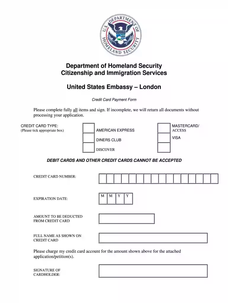 homeland security forms Preview on Page 1