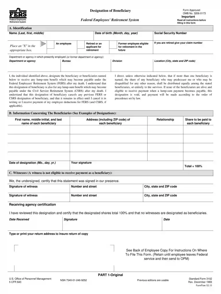 omb 3206 form Preview on Page 1