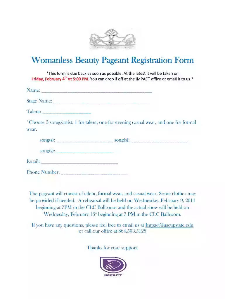 miss world application form 2024 Preview on Page 1