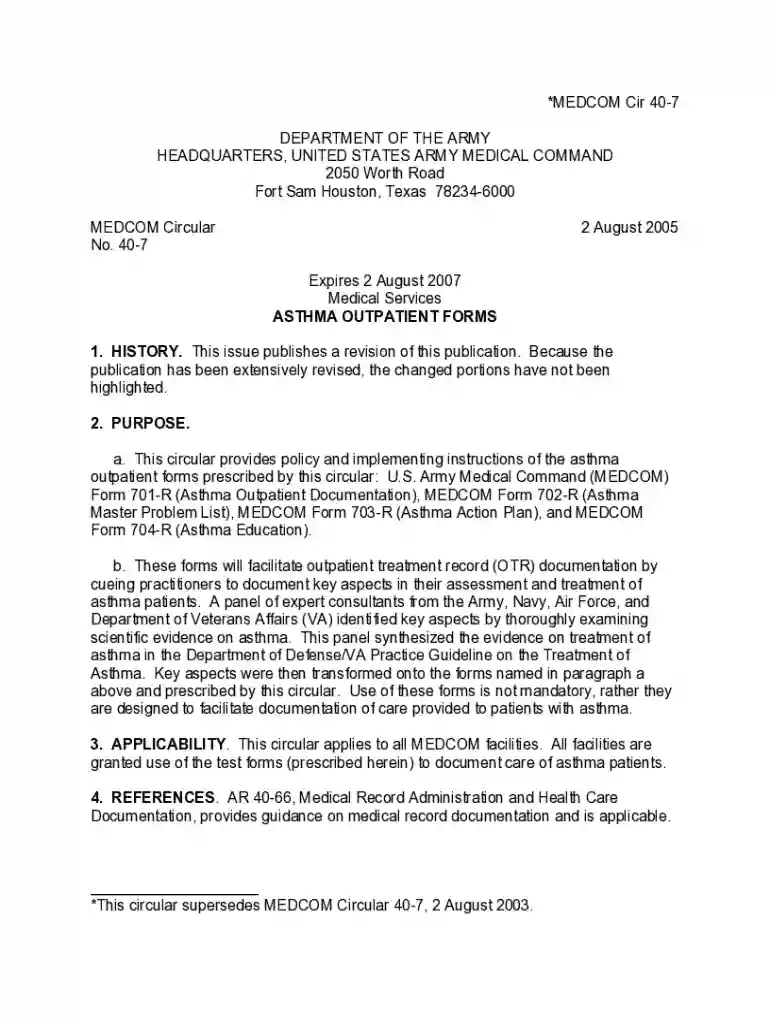 medcom pam 40 7 21 Preview on Page 1