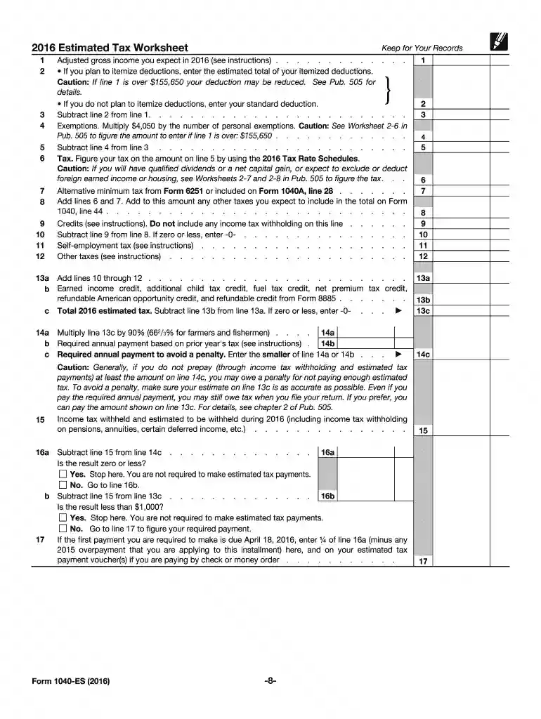 2016 form Preview on Page 1