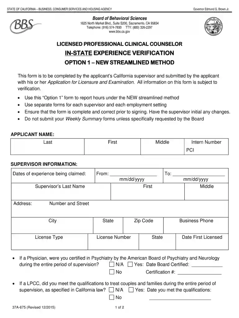 verification of experience form Preview on Page 1