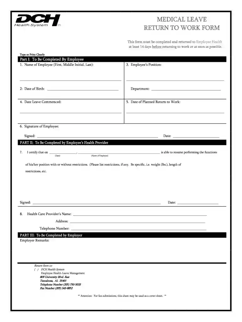 dch doctors excuse Preview on Page 1