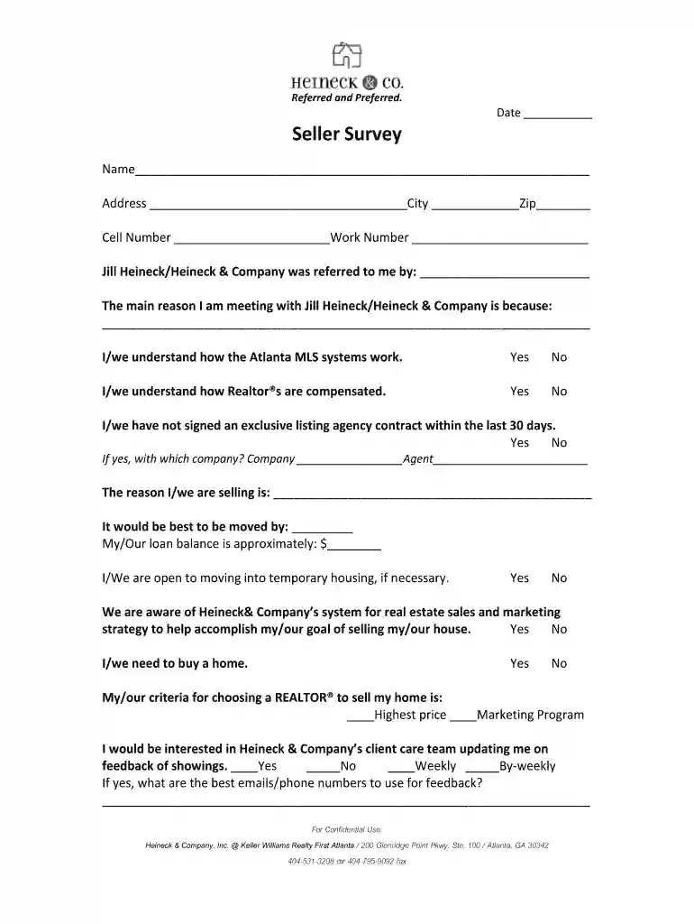 sales enablement survey questions Preview on Page 1