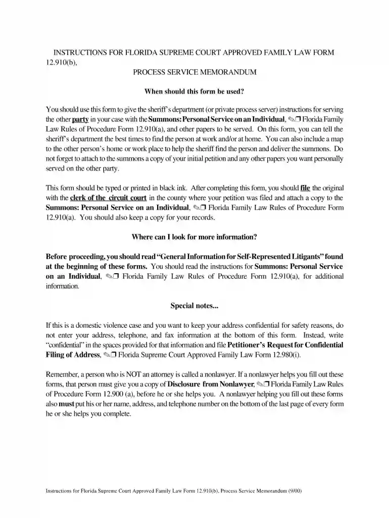 12 910 b 2000 form Preview on Page 1