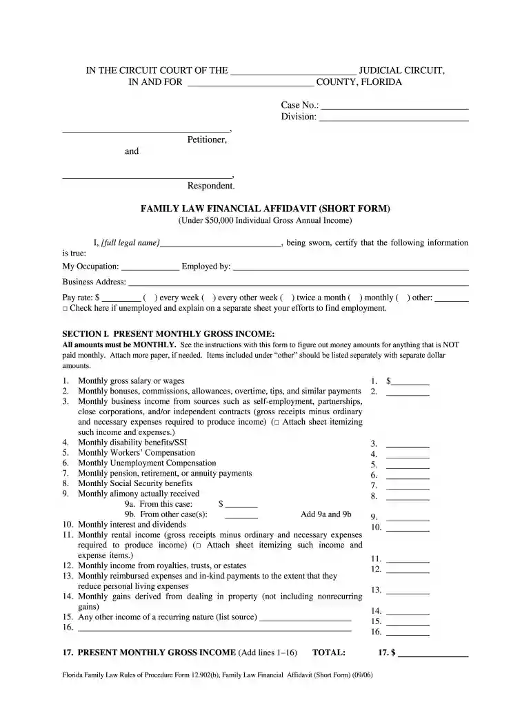 2006 short form Preview on Page 1