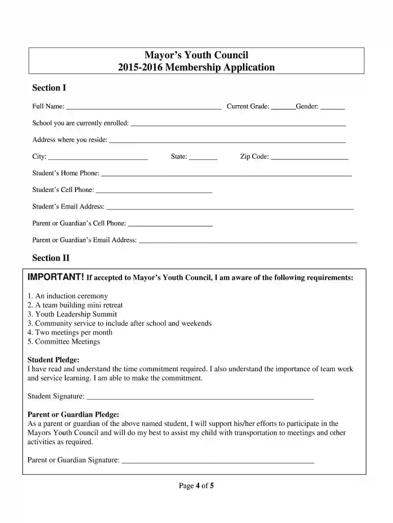 MAYORS YOUTH COUNCIL - Jackson Preview on Page 1