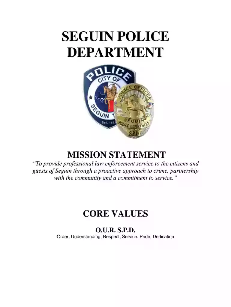 seguin police department Preview on Page 1