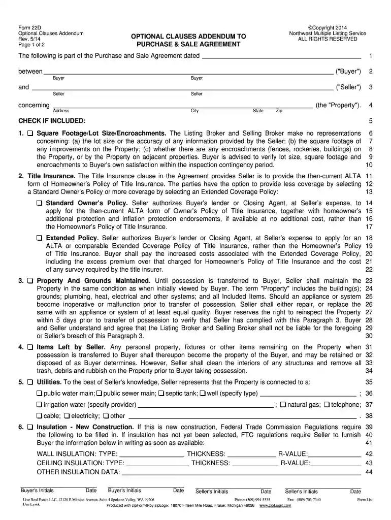 form 22d Preview on Page 1