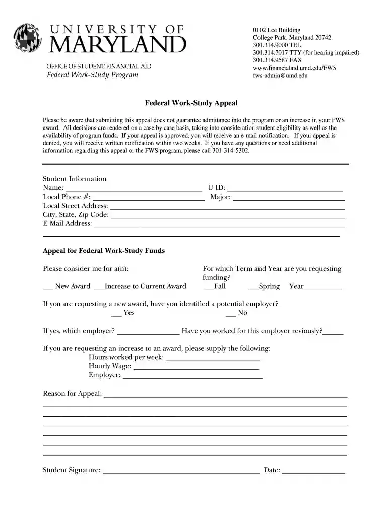 umd appeal Preview on Page 1