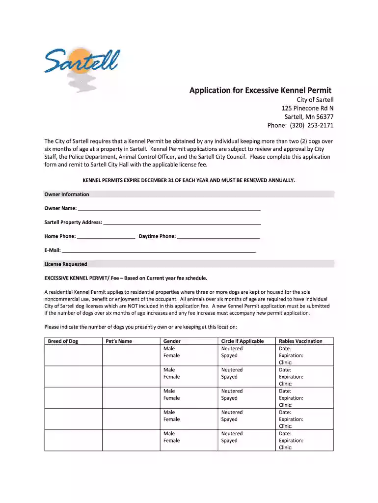 sartell building permits Preview on Page 1