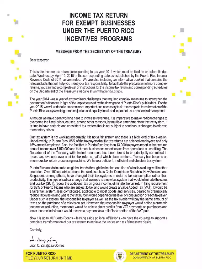 INCENTIVES INSTRUCTIONS 2010 INCENTIVES INSTRUCTIONS 2010 - hacienda pr Preview on Page 1