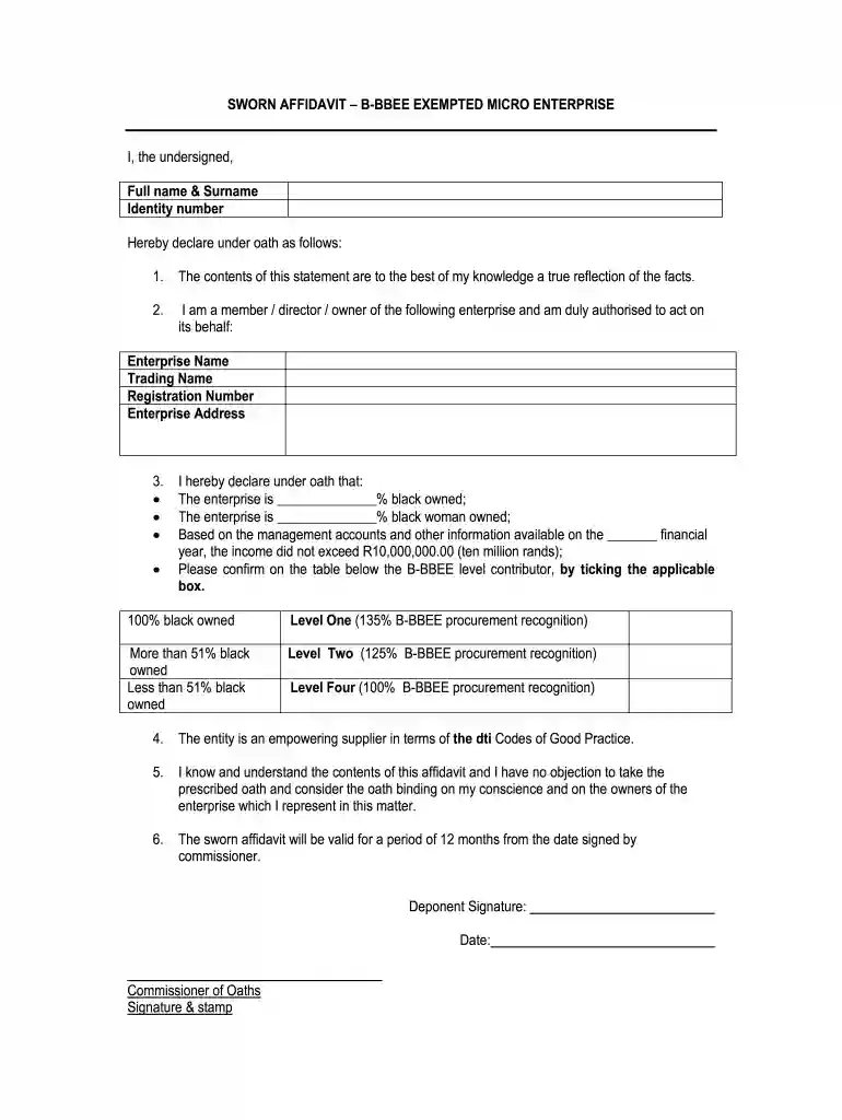 bee affidavit Preview on Page 1