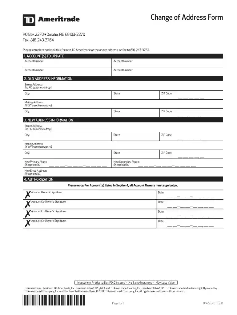 td ameritrade login Preview on Page 1