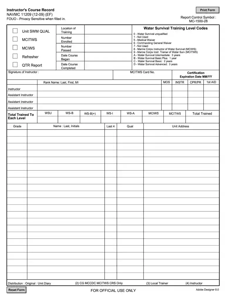 navmc 11209 Preview on Page 1