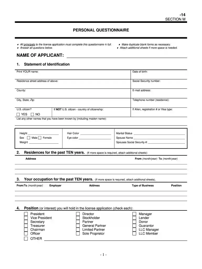 nys liquor license application form Preview on Page 1