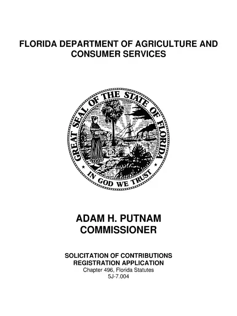 solicitation form Preview on Page 1