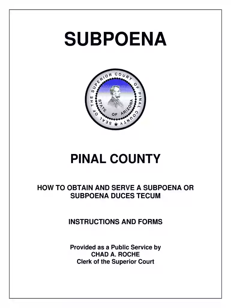 pinal counth forms Preview on Page 1