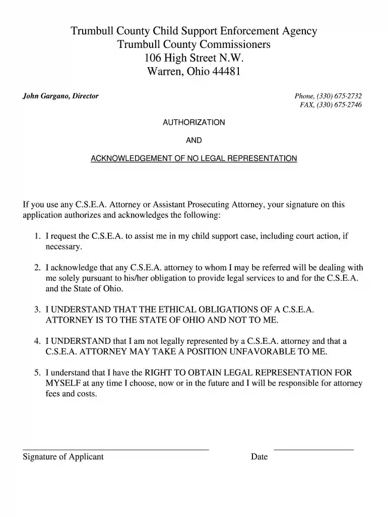 non acknowledgement Preview on Page 1