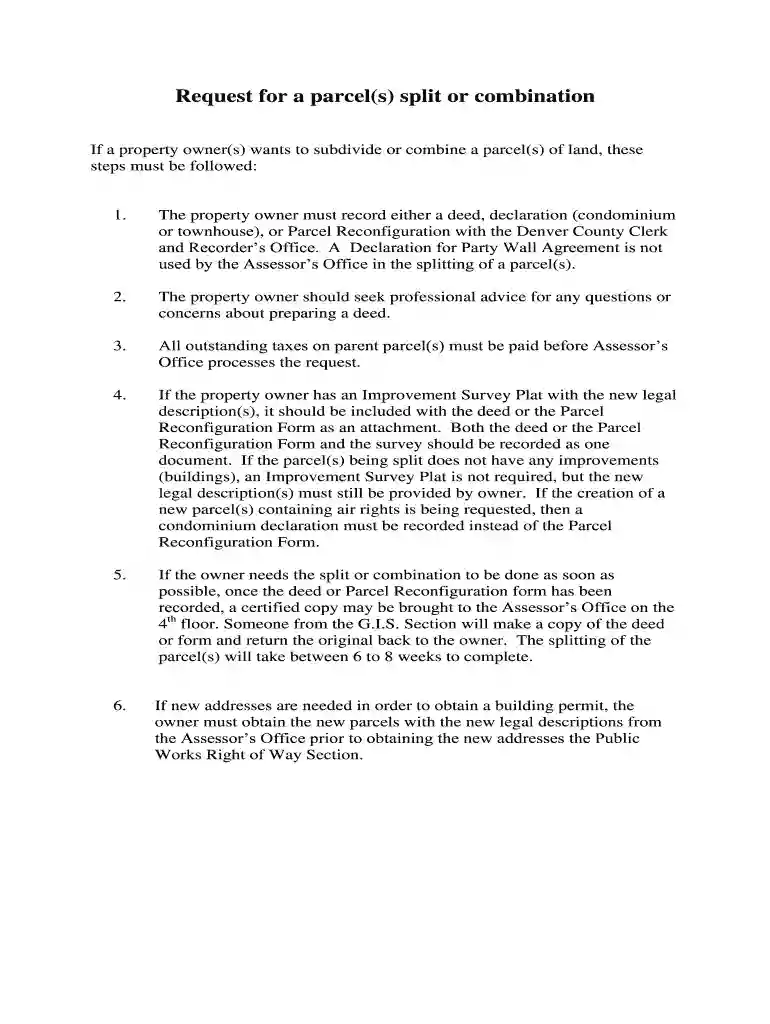 denver assessor Preview on Page 1
