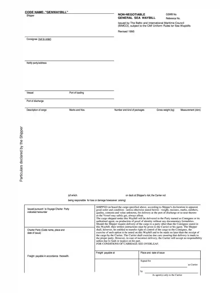 genwaybill 2016 Preview on Page 1