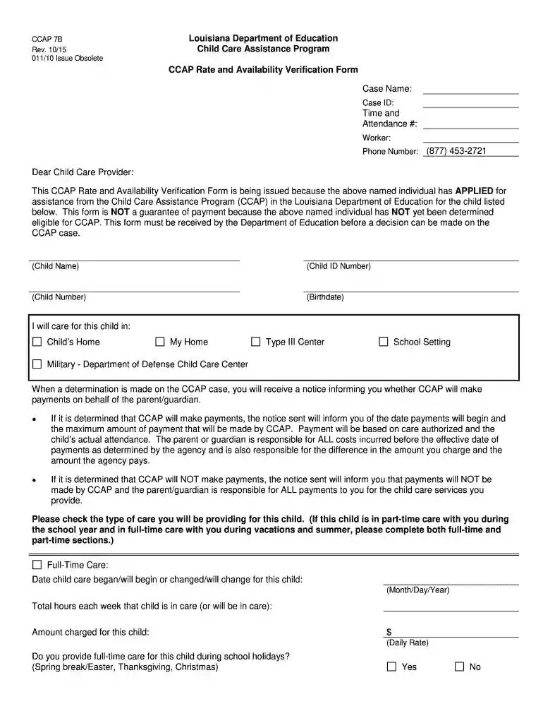 ccap application pdf Preview on Page 1