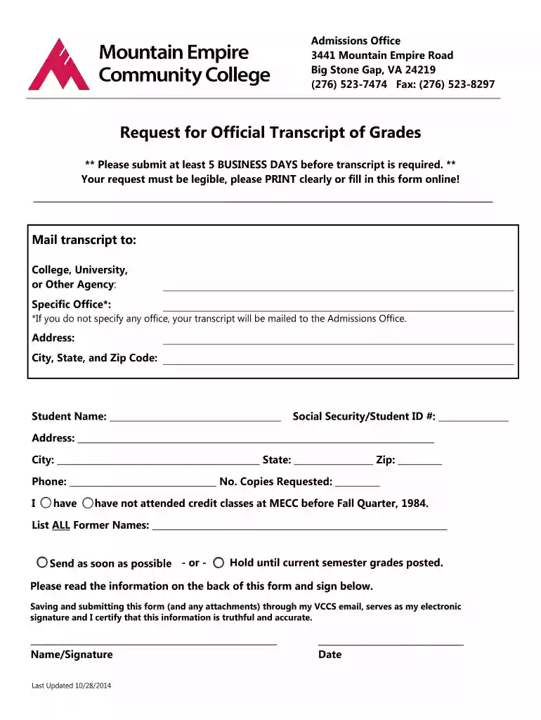 mecc online Preview on Page 1
