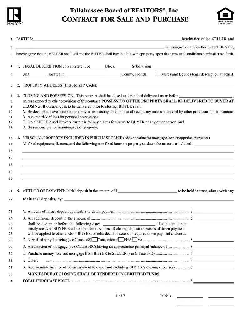 tallahassee board of realtors Preview on Page 1