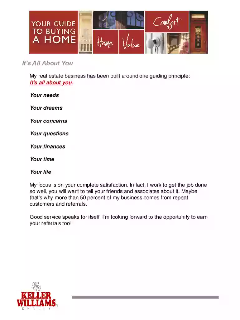 buyer consultation template Preview on Page 1
