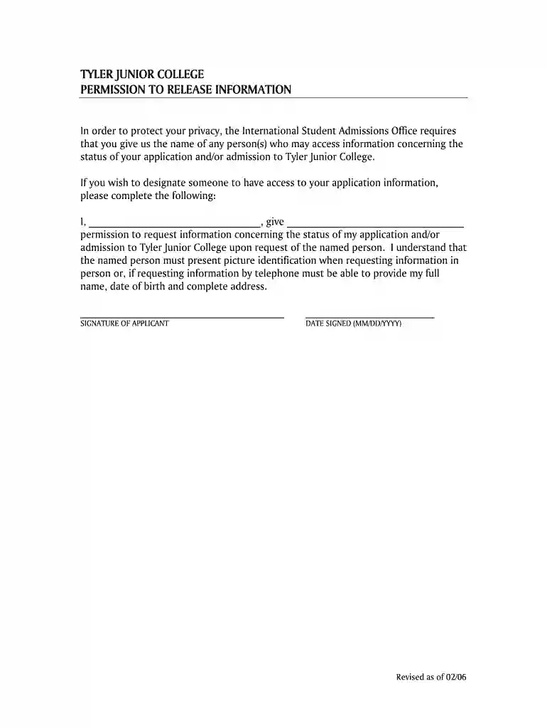 permission release Preview on Page 1