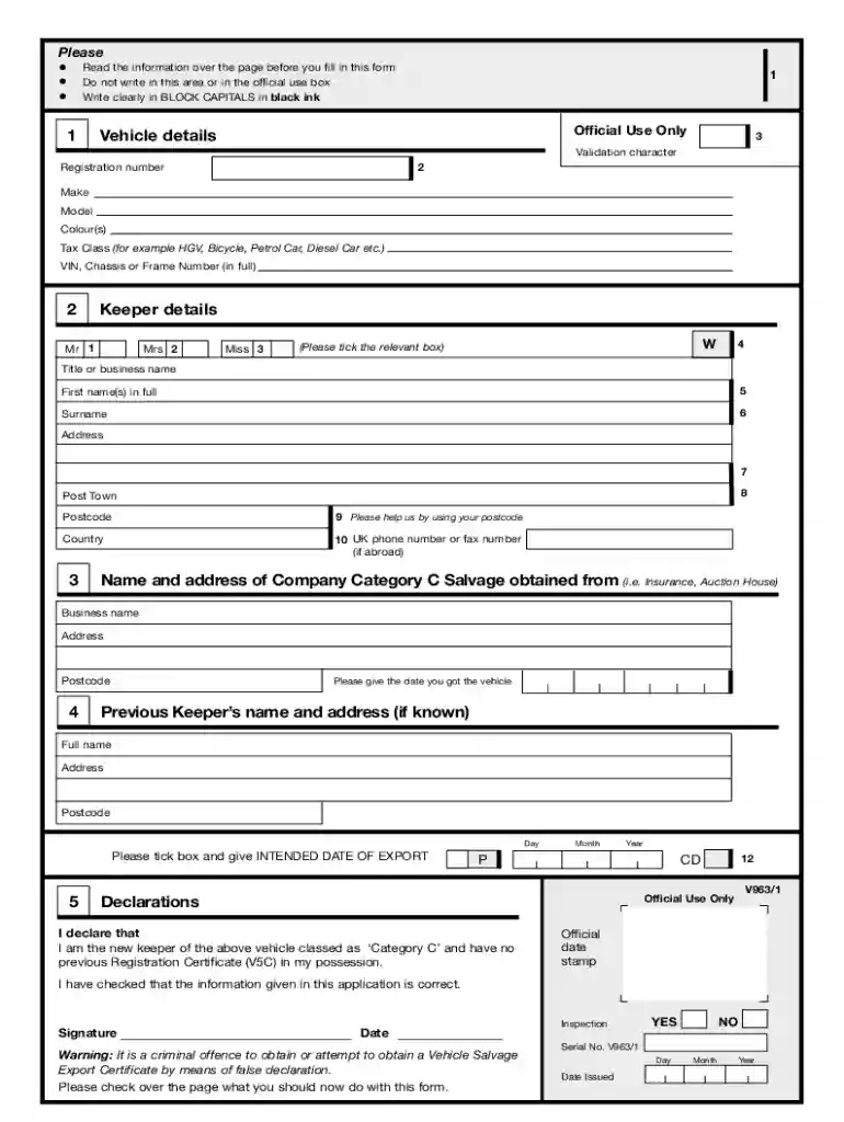 self certification form Preview on Page 1