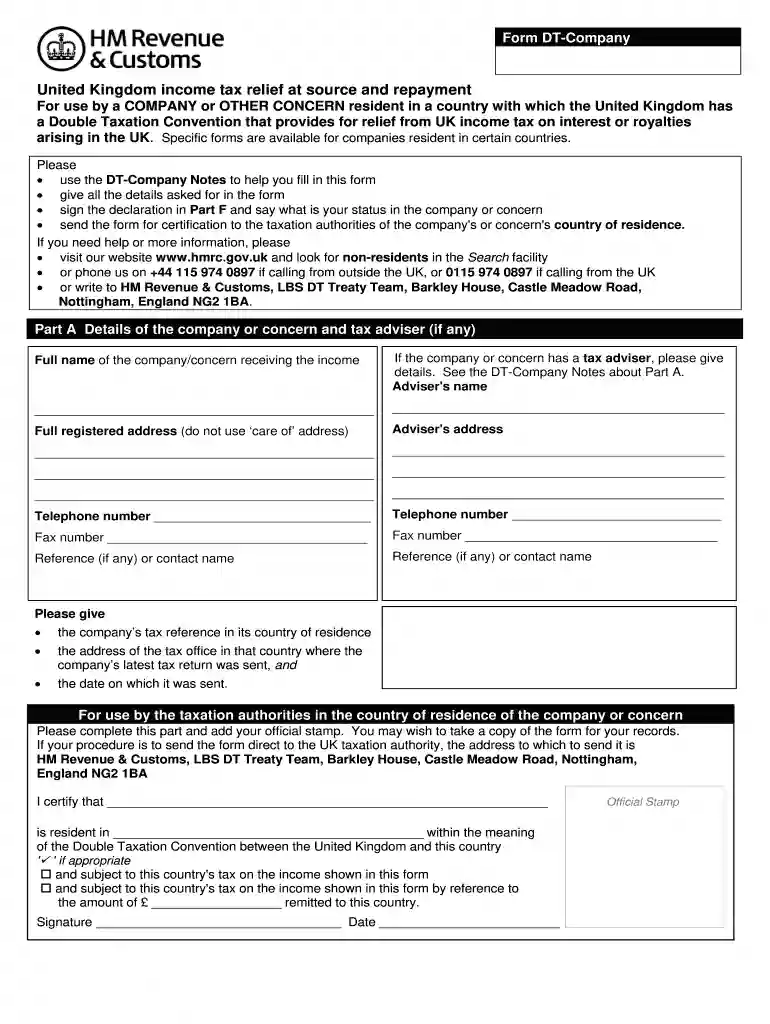 dt form Preview on Page 1
