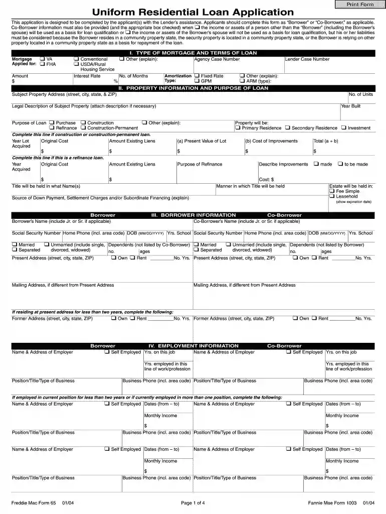 form da 1nomination how to fiil 2004 Preview on Page 1