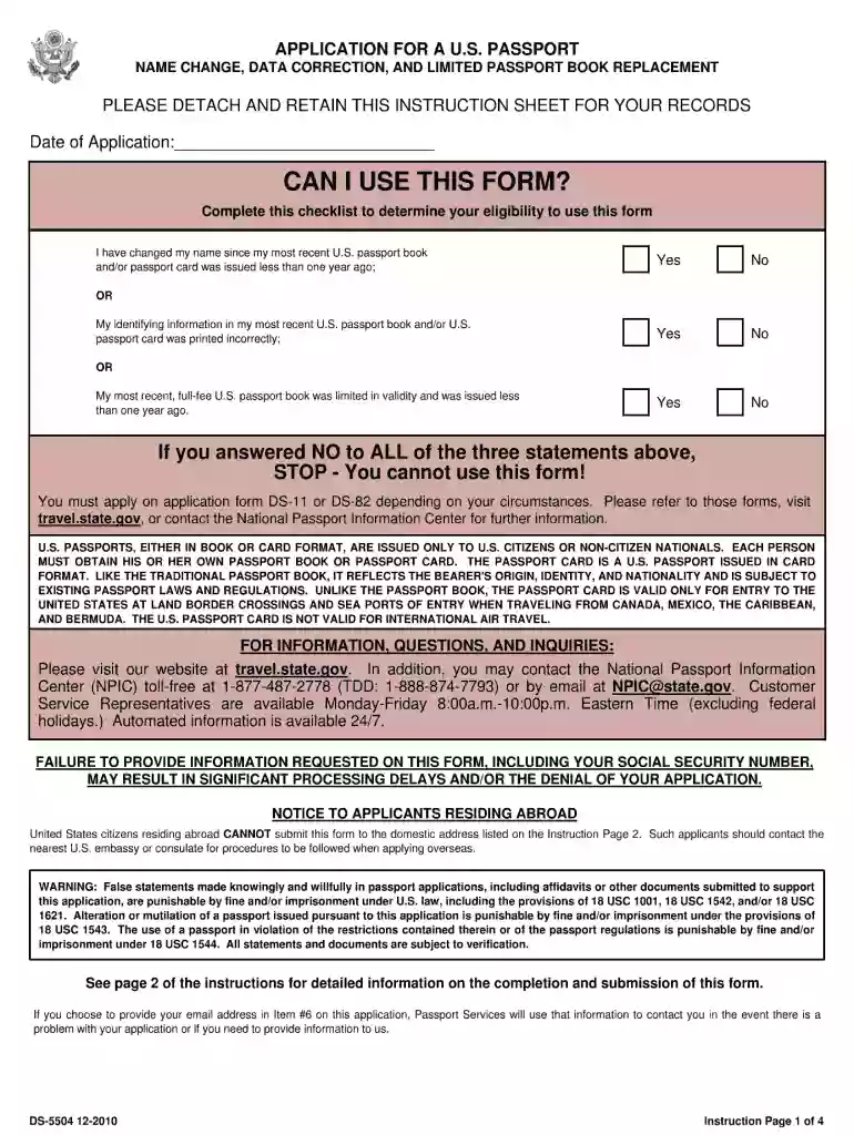 where to send ds 5504 2010 form Preview on Page 1