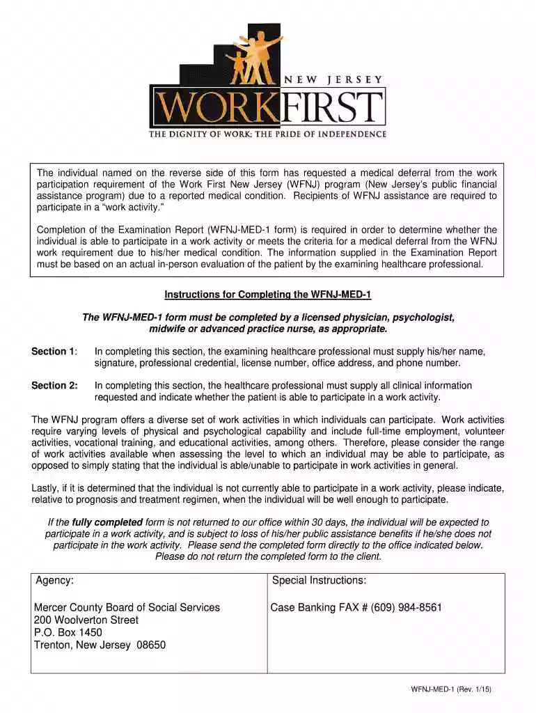 med 1 form nj Preview on Page 1