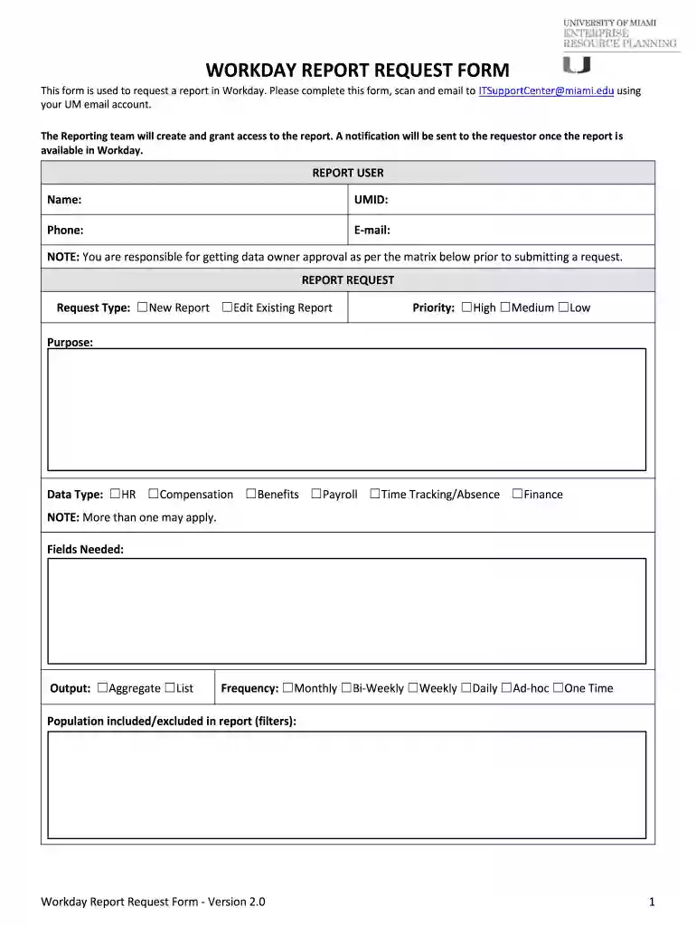 umworkday Preview on Page 1