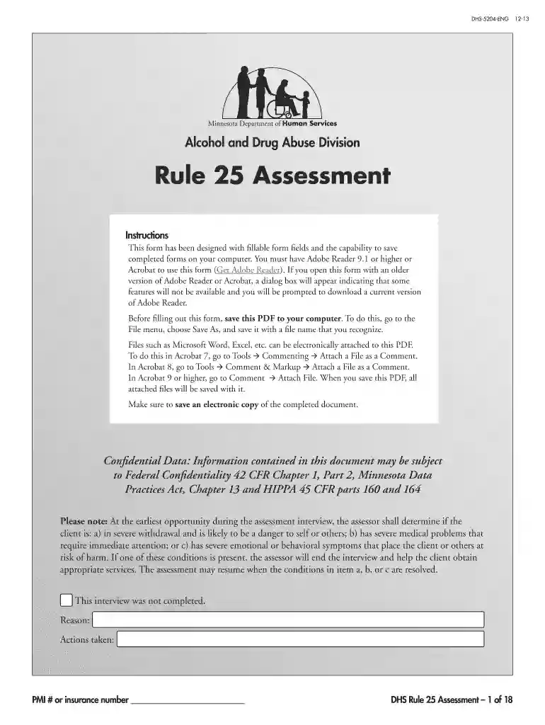 rule 25 assessment pdf Preview on Page 1