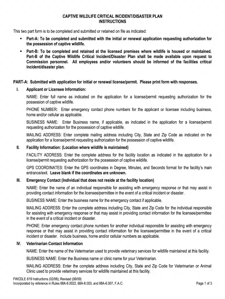 florida critical incident Preview on Page 1