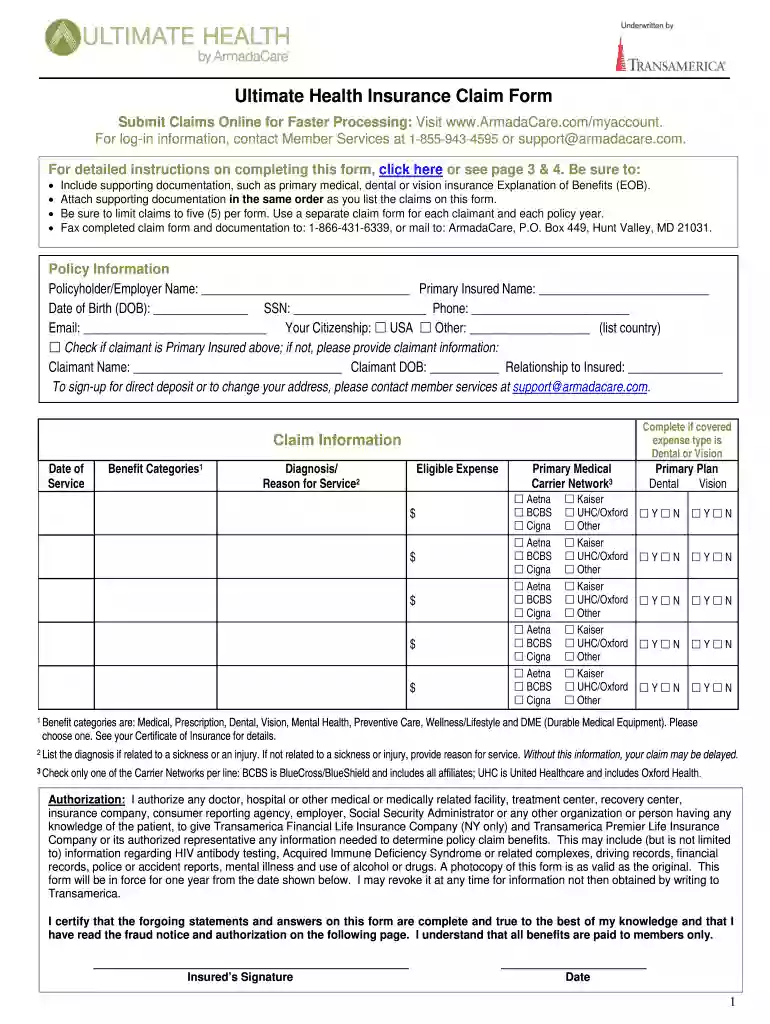 armadacare login Preview on Page 1