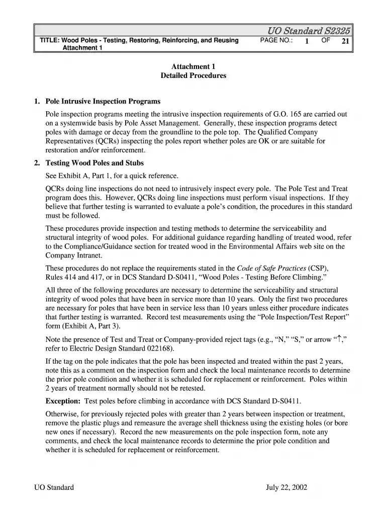 Attachment 1 - Pacific Gas and Electric Company Preview on Page 1