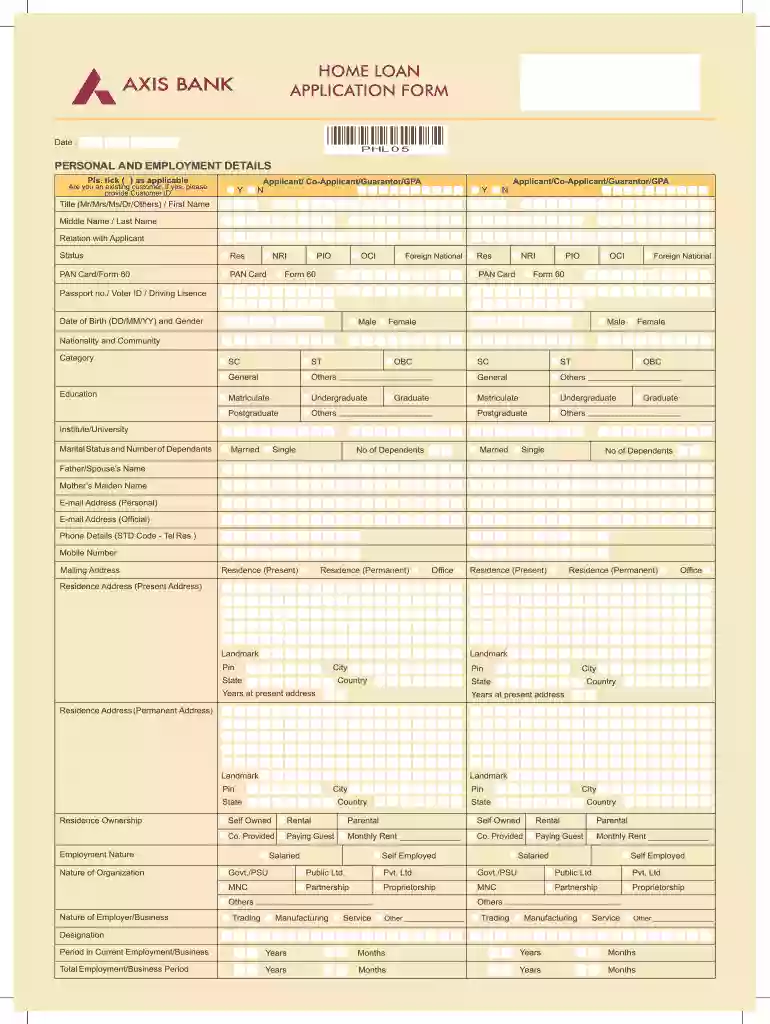axis bank home loan sanction letter download Preview on Page 1