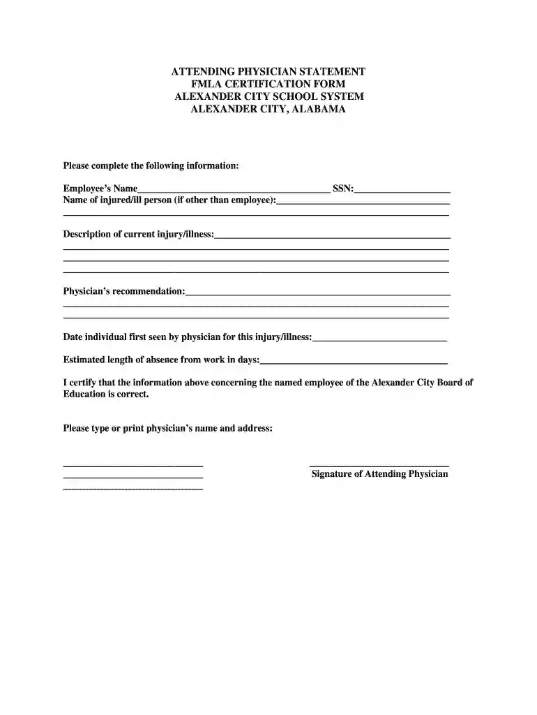 online fmla doctor Preview on Page 1