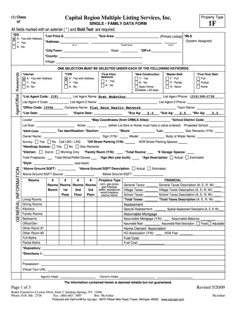hud forms Preview on Page 1
