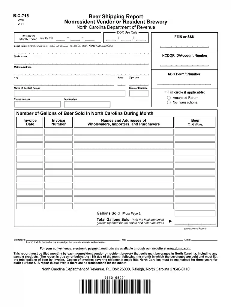 bc 715 Preview on Page 1