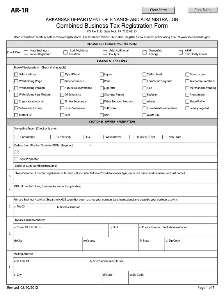 arkansas dfa Preview on Page 1
