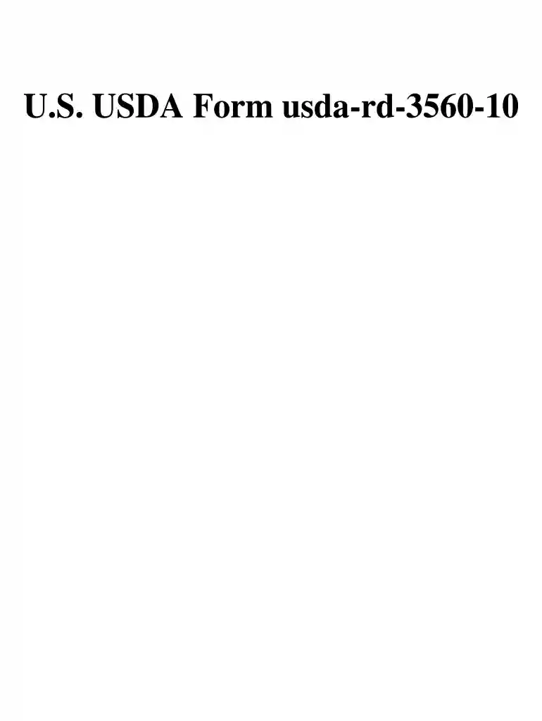 form rd 3560 10 Preview on Page 1