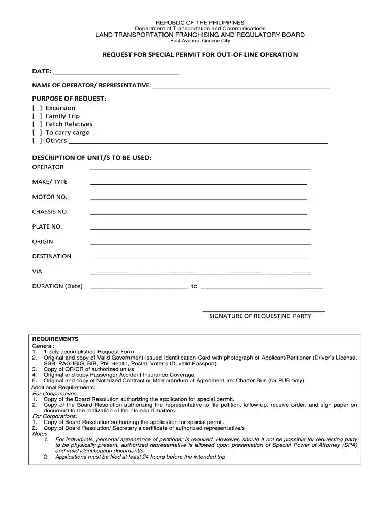 how to get ltfrb permit Preview on Page 1