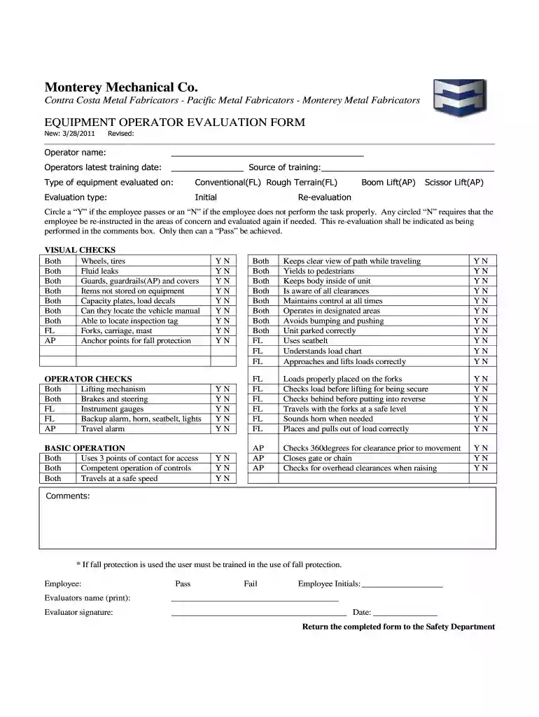 aerial lift certification card template pdf Preview on Page 1