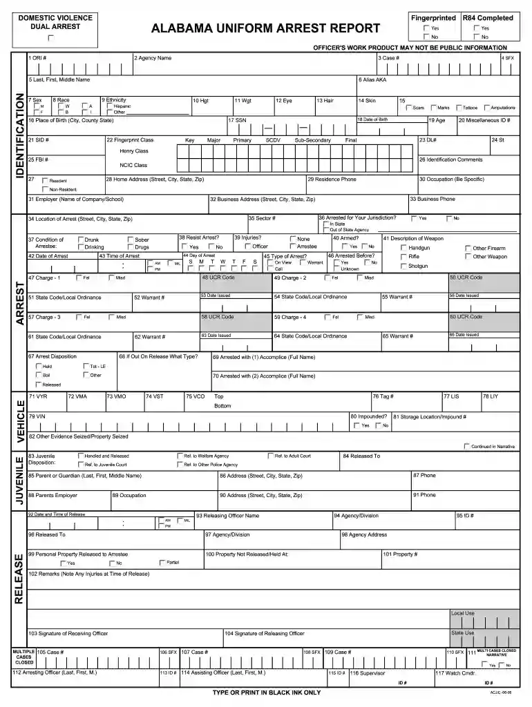jail release papers Preview on Page 1